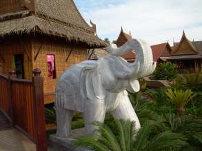 Siam Park Elefant