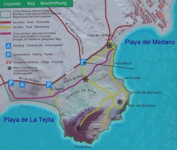 Karte El Medano