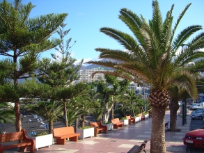 La Arena Strand Promenade Teneriffa 
