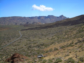 Landschaft Canadas del Teide Teneriffa