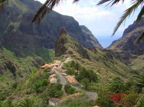 Aussicht auf Masca Teneriffa