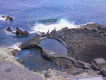 Baden im pozo de la calcosas El Hierro