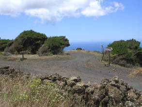 Wegkreuzung El Sabinar El Hierro