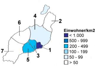 Gemeinden Lanzarote