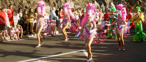 Karneval Los Gigantes Teneriffa Kanaren