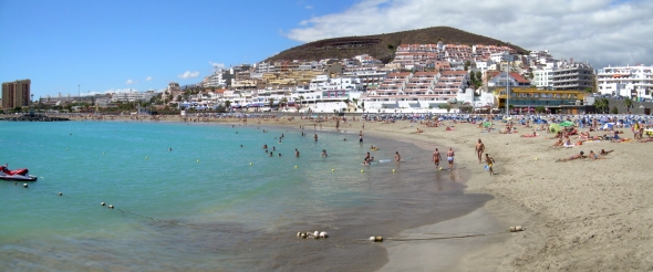 Los Cristianos Teneriffa Playa de las Vistas