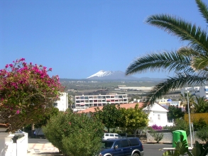 Playa La Arena Teneriffa, Blick zum Teide