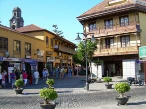 Puerto de la Cruz Teneriffa-Stadtbild