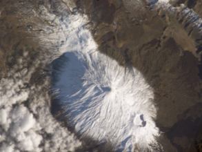 Schnee auf dem Teide-Teneriffa