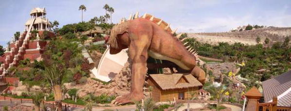 Siam Park Teneriffa Drachen Foto