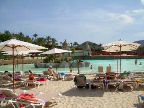 Strand  im Siam Park