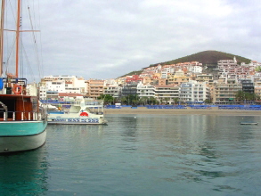 Los Cristianos Teneriffa hafen