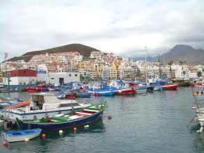 Hafen von Los Cristianos Teneriffa