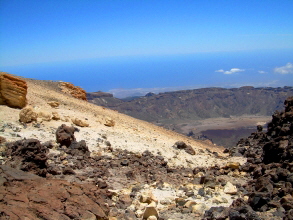 auf der Spitze des Teide