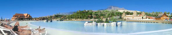 Siam Beach Strand im Siam Park