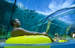 Siam Park Wassertunnel Teneriffa