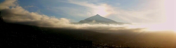 Sonnenuntergang Teide Teneriffa