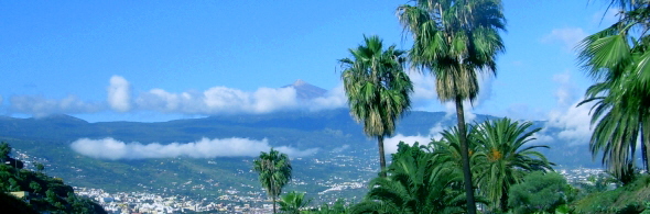 vor dem Orotava Tal auf den Teide, Teneriffa